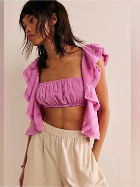 Free People "Make Waves" reversible top